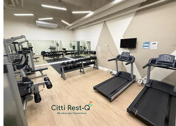公寓 Budget Free Pool & Wifi Alabang Sc5 *